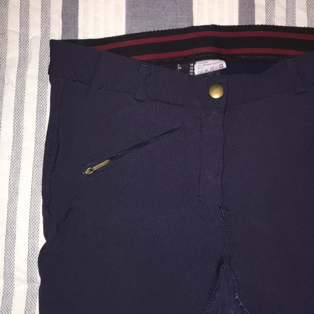 Horze Full Seat Breeches - Navy